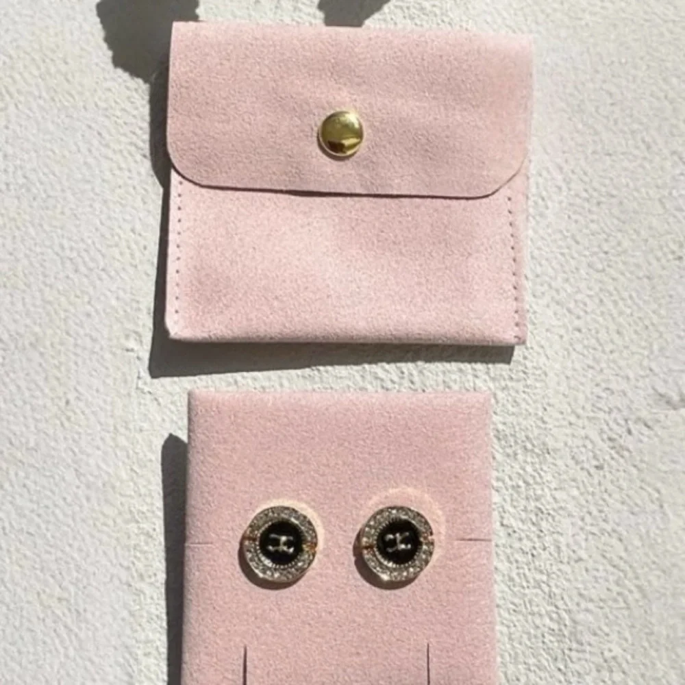 Gold Like and Black Earring posts